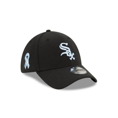 Chicago White Sox Gorra | New Era MLB Father's Day 39thirty Stretch Fit Cap Mexico - Negros